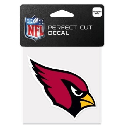 Arizona Cardinals 4"x4" Decal