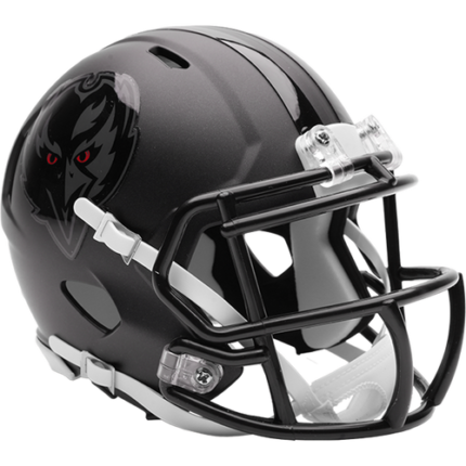 Baltimore Ravens 2026 Black On-Field Alternate Revolution Speed Mini Football Helmet
