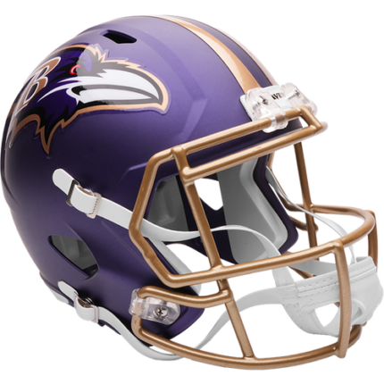 Baltimore Ravens 2026 Purple Rising On-Field Alternate Riddell Speed Replica Full Size Football Helmet