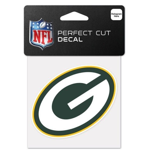 Green Bay Packers 4"x4" Decal Green Bay Packers 4"x4" Decal - Image 1