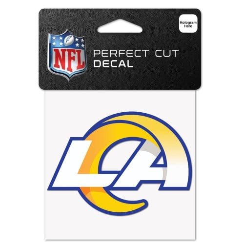 Los Angeles Rams 4"x4" Decal Los Angeles Rams 4"x4" Decal - Image 1