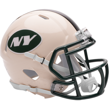 New York Jets 2026 Alternate Retro NFL Riddell Mini Speed Football Helmet