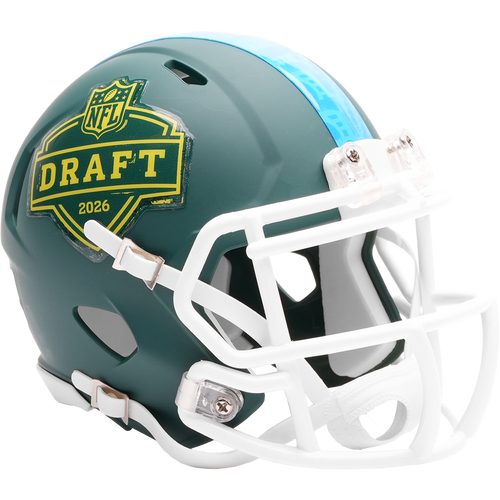 Official 2026 NFL Draft Riddell Revolution Speed Mini Football Helmet - Pittsburgh Official 2026 NFL Draft Riddell Revolution Speed Mini Football Helmet - Pittsburgh - Image 1