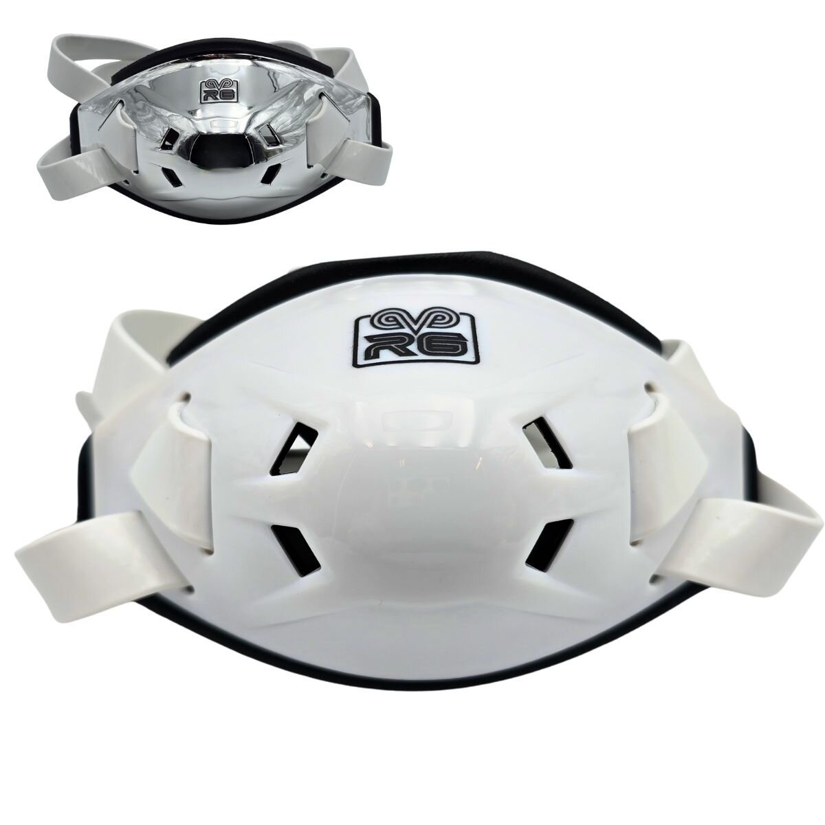 Rookie GOAT Hard Cup Chinstrap – White & Silver Chin Strap, 24,95 € Rookie GOAT Hard Cup Chinstrap – White & Silver Chin Strap, 24,95 € - Image 1