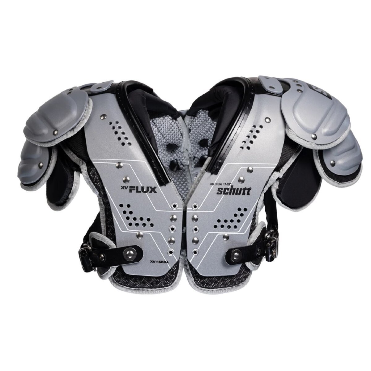 Schutt XV Flux Skill Shoulder Pad – Grey for Agile Players, 220,00 € Schutt XV Flux Skill Shoulder Pad – Grey for Agile Players, 220,00 € - Image 1