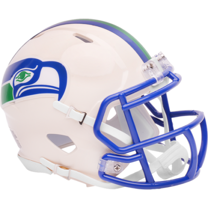 Seattle Seahawks 2026 Alternate Retro NFL Riddell Mini Speed Football Helmet