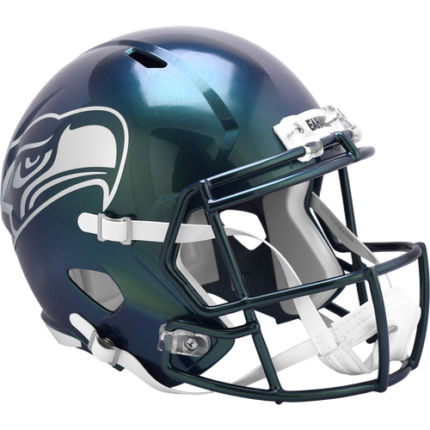 Seattle Seahawks Green 2025 Rivalries Riddell Speed Replica Full Size Football Helmet