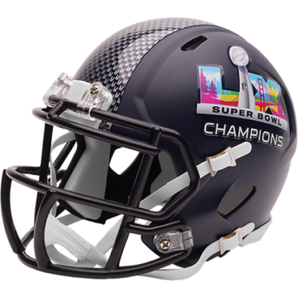 Seattle Seahawks Super Bowl LX 60 Champions Riddell Speed Mini Football Helmet