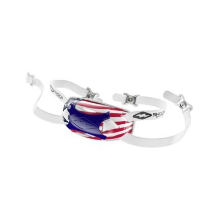 Shock Doctor Showtime Hard Cup, Kinnriemen - Flag stars and stripes, 36,50 €