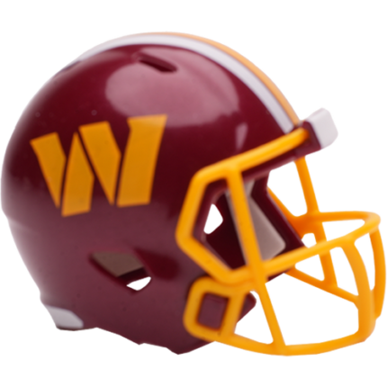 Washington Commanders New 2026 Revolution Mini Pocket Pro Size Football Helmet