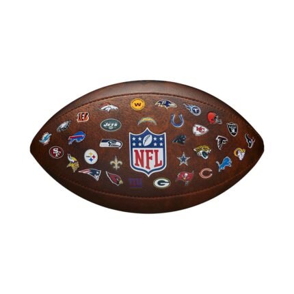 Wilson NFL official Junior Throwback 32 Team Logo, JR size 7, 24,95 €